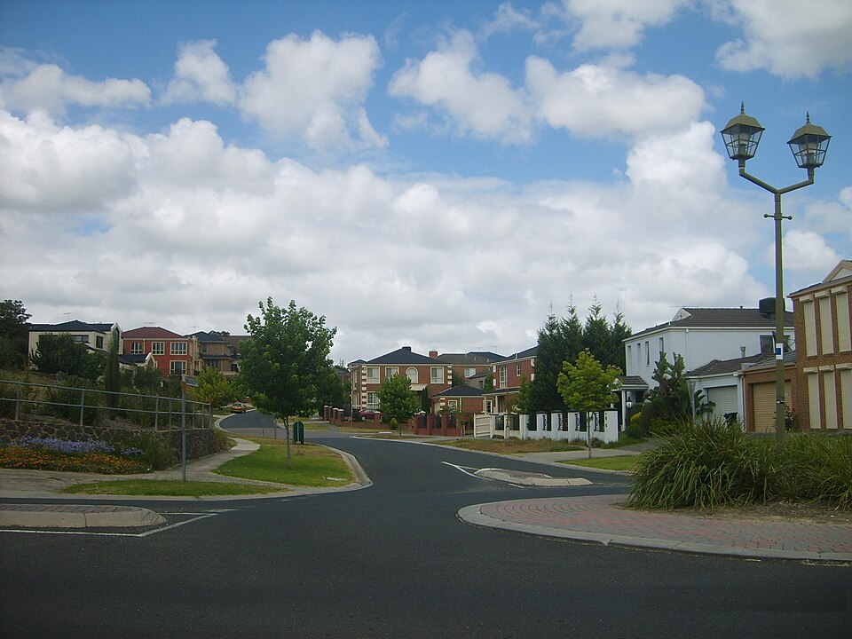 Housing typical of that found across much of Victoria